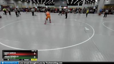 175 lbs Cons. Round 2 - Aidan Rowells, ISI Wrestling Club vs Dave Garcia, Iowa