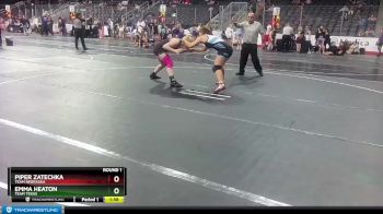 164 lbs Cons. Semi - Emma Heaton, Team Texas vs Piper Zatechka, Team Nebraska