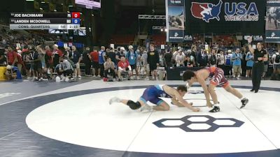 165 lbs Cons. Quarters - Joe Bachmann, Pennsylvania vs Landen McDowell, Missouri