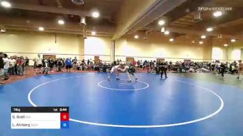 74 kg Round Of 32 - Stoney Buell, Boilermaker RTC vs Luke Ahrberg, Wolfpack Wrestling Club