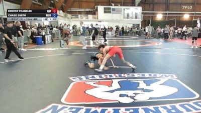 120A lbs Rr Rnd 2 - Ernest Franklin, Blair Academy vs Chase Smith, Hanover Area