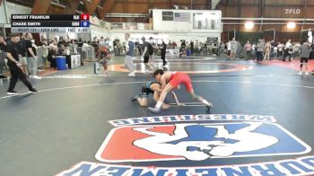 120A lbs Rr Rnd 2 - Ernest Franklin, Blair Academy vs Chase Smith, Hanover Area