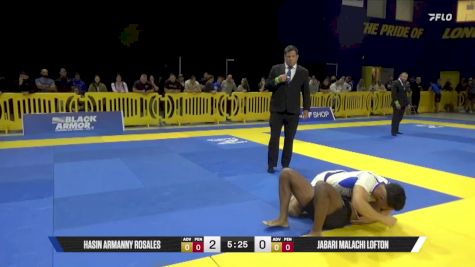 Jabari Malachi Lofton vs Hasin Armanny Rosales 2025 Pan IBJJF Jiu-Jitsu No-Gi Championship