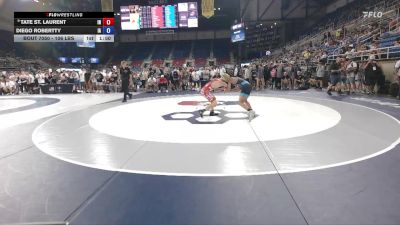 106 lbs Champ. Rd Of 32 - Tate St. Laurent, IN vs Diego Robertty, IA