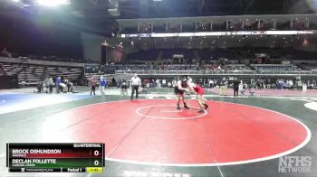 285 lbs Quarterfinal - Declan Follette, Laguna Creek vs Brock Osmundson, Oakdale