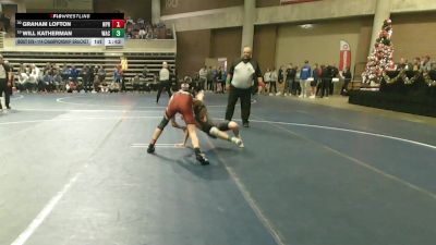 114 Championship Bracket Cons. Round 4 - Will Katherman, Waconia vs Graham Lofton, New Prague