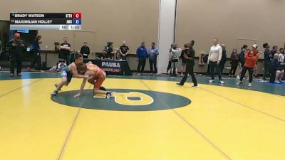 113 lbs Cons. Rd Of 16 - Brady Watson, Steller Trained vs Maximilian Holley, Arsenal Wrestling Club