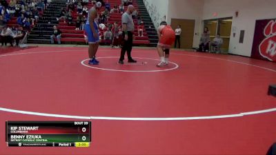 285 lbs Round 1 - Kip Stewart, Columbiana vs Benny Eziuka, Detroit Catholic Central