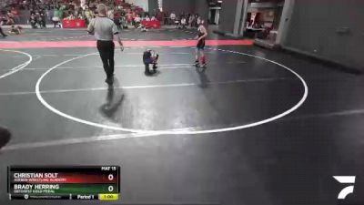 75 lbs Cons. Round 2 - Christian Solt, Askren Wrestling Academy vs Brady Herring, Deforest Gold Medal