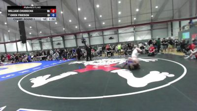 Junior Boys GR - 165 lbs Champ. Round 1 - William Chudecke, WA vs Oren Frieson, CA