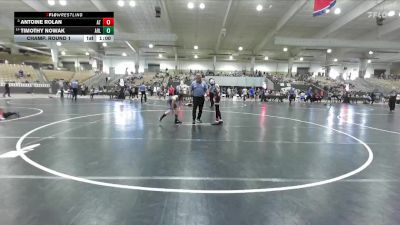 85 lbs Champ. Round 1 - Antoine Rolan, Aloca Tornadoes vs Timothy Nowak, Wildcats Wrestling