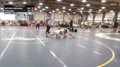 165 lbs Rr Rnd 1 - Matthew Cmielewski, Shore Thing Surf vs Owen King, Great Bridge Wrestling Club