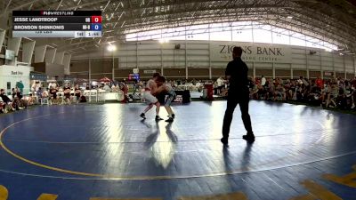 126 lbs Jesse Landtroop, Oregon vs Bronson Shinkonis, Michigan Blue