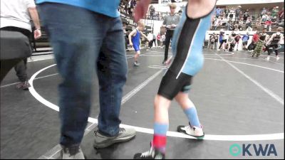 55 lbs Consi Of 8 #2 - Kashen Bell, Division Bell Wrestling vs James Ward, Noble Takedown Club