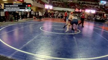 200 lbs 3rd Place Match - Cole Gustavson, Team Worldstar vs Joseph Mickelson, North Big Horn Rams