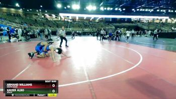 132 lbs Champ. Round 3 - Xavier Albo, Jesuit vs Armand Williams, South Dade