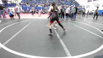 105 lbs Rr Rnd 5 - Abrianna Kreger, Blackwell Wrestling Club vs Keira Horton, Newkirk Takedown Club