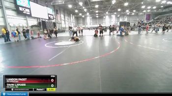 76-77 lbs Round 1 - Landon Paget, NW SPARTANS vs Tavin Lamarr, Kalispell WC