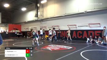 126 lbs Quarterfinal - Trey Ackman, Crass Trained vs Ashton Anderson, Team Donahoe