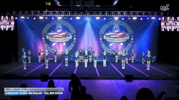 Cheer Sport Sharks-New England - Teal Reef Sharks [2026 L1 Junior - Flex Day 1] 2026 The American Legacy Springfield Nationals