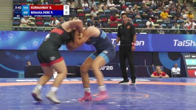 73 kg Repechage - Bagzhan Kurmanbay, Kazakhstan vs Paula Benaixa Perez, Spain