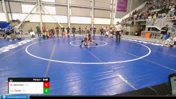 82 lbs Cons. Round 3 - Julian Tovar, Prosser Wrestling Academy vs Keziah Sanchez, Victory Wrestling-Central WA