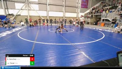 82 lbs Cons. Round 3 - Julian Tovar, Prosser Wrestling Academy vs Keziah Sanchez, Victory Wrestling-Central WA