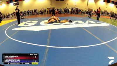 157 lbs Cons. Round 4 - Joel Swanson, Noke Wrestling vs Logan Swanson, Integrity Wrestling Club