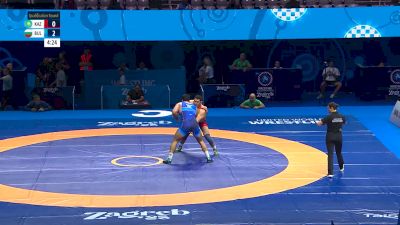 125 kg Qualif. - Alisher Yergali, Kazakhstan vs Alen Khubulov, Bulgaria