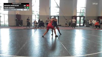 197 lbs Consi Of 8 #2 - Sepanta Ahanj-Elias, Maryland vs Toler Hornick, Presbyterian