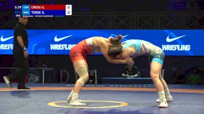 57 kg Final 3-5 - Gabriela Cross, Canada vs Gerda Terek, Hungary