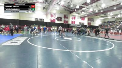 120 lbs Semifinal - Ariele Cazares, Warren vs Sophia Garcia, Orange Lutheran