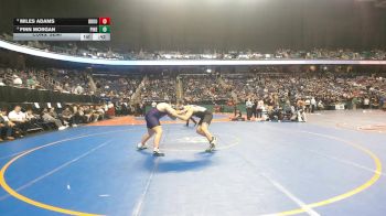 8A 285 lbs Cons. Semi - Finn Morgan, Pinecrest High School vs Miles Adams, Broughton