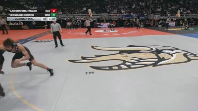 Quarterfinal - Laitenn Braithwait, Columbus vs Jermaine Dortch, Omaha North