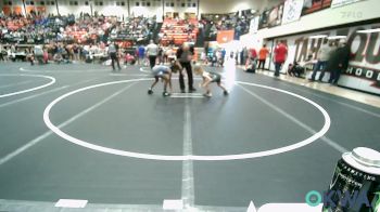 67 lbs Consi Of 8 #2 - Braden Abel, Salina Wrestling Club vs OrRion Douglas, Pitbull Wrestling Academy