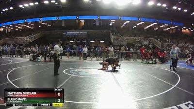 2A 157 lbs Cons. Round 1 - Bulko Pavel, St Petersburg vs Matthew Sinclair, Ft Walton Beach H S