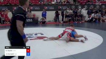 80 kg Cons Semis - Aidan Squier, Connecticut vs Bryce Burkett, Pinnacle Wrestling Club
