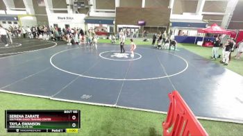 87-93 lbs 5th Place Match - Serena Zarate, Southern Idaho Training Center vs Tayla Swanson, Nebraska Elite WC