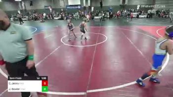 73 lbs Semifinal - Chase Jenny, Cwo vs Jaxten Bowler, Utah Gold