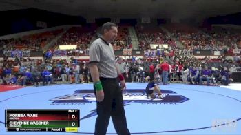 140 lbs Cons. Round 1 - Cheyenne Wagoner, Douglass vs Morrisa Ware, Holton