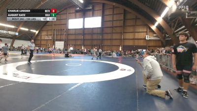 160 lbs Rr Rnd 3 - Charlie Lussier, Metrowest United vs August Katz, Columbia High School