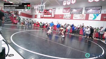 130 lbs Consi Of 4 - Kenneth Detweiler, Hornet Wrestling Club vs Ashland Hawk, Salina Wrestling Club