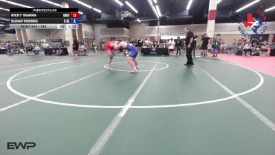 190 lbs Semifinal - Ricky Ibarra, Crutchmer Wrestling vs Elijah Torres, X-CLUSIVE Wrestling