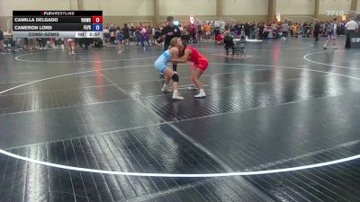 115 lbs Consolation - Camilla Delgado, Youth Impact Center Wrestling Club vs Cameron Lord, Florida Phoenix