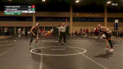 141 lbs Quarters - Nash Singleton, Oregon State vs Zeth Romney, Cal Poly