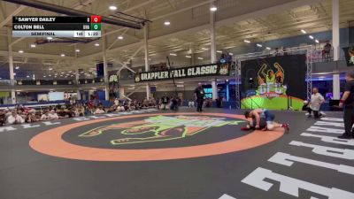 190 lbs Semifinal - Sawyer Dailey, Unattached vs Colton Bell, Unattached