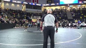 106 lbs Finals (1st & 3rd) - Amir Newman-Winfrey, Southeast Polk vs Chandler Brown, Indianola