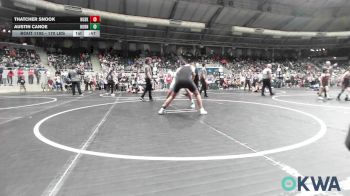170 lbs Round Of 16 - Thatcher Snook, Husky WC vs Austin Canoe, Hornet Wrestling Club