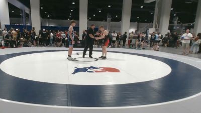 68 kg Champ. Rd Of 64 - Silas Zack, Howell Hurricanes Wrestling Club vs Corbyn Dare, Bear Cave Wrestling Club