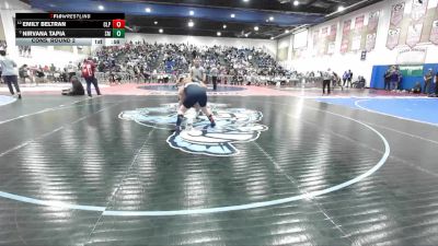 170 Girls Cons. Round 2 - Nirvana Tapia, San Marcos vs Emily Beltran, Calipatria